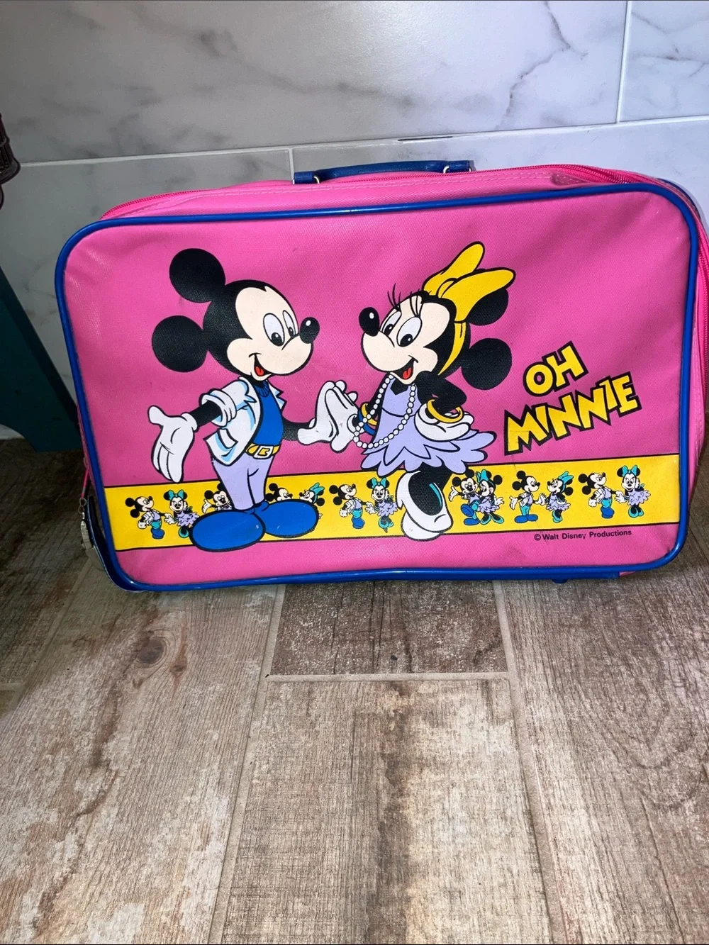 IMAGININGS 3 VINTAGE DISNEY MICKEY AND MINNIE “Oh Minnie' Kids Carry Bag
